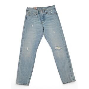 Levi’s Wedgie Fit Distressed‎ Selvedge Jeans Size 28 High Rise Tapered